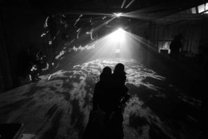 Sandy Hill Arts presents a sound and light installation with workshops led by the brilliant sound artist Ezra Gray and film artist Giles Bennett